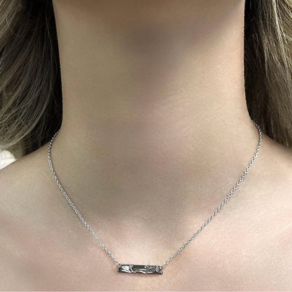 STERLING FOREVER Swimming Siren Pendant Necklace 925 Silver BRAND NEW - Picture 2 of 6